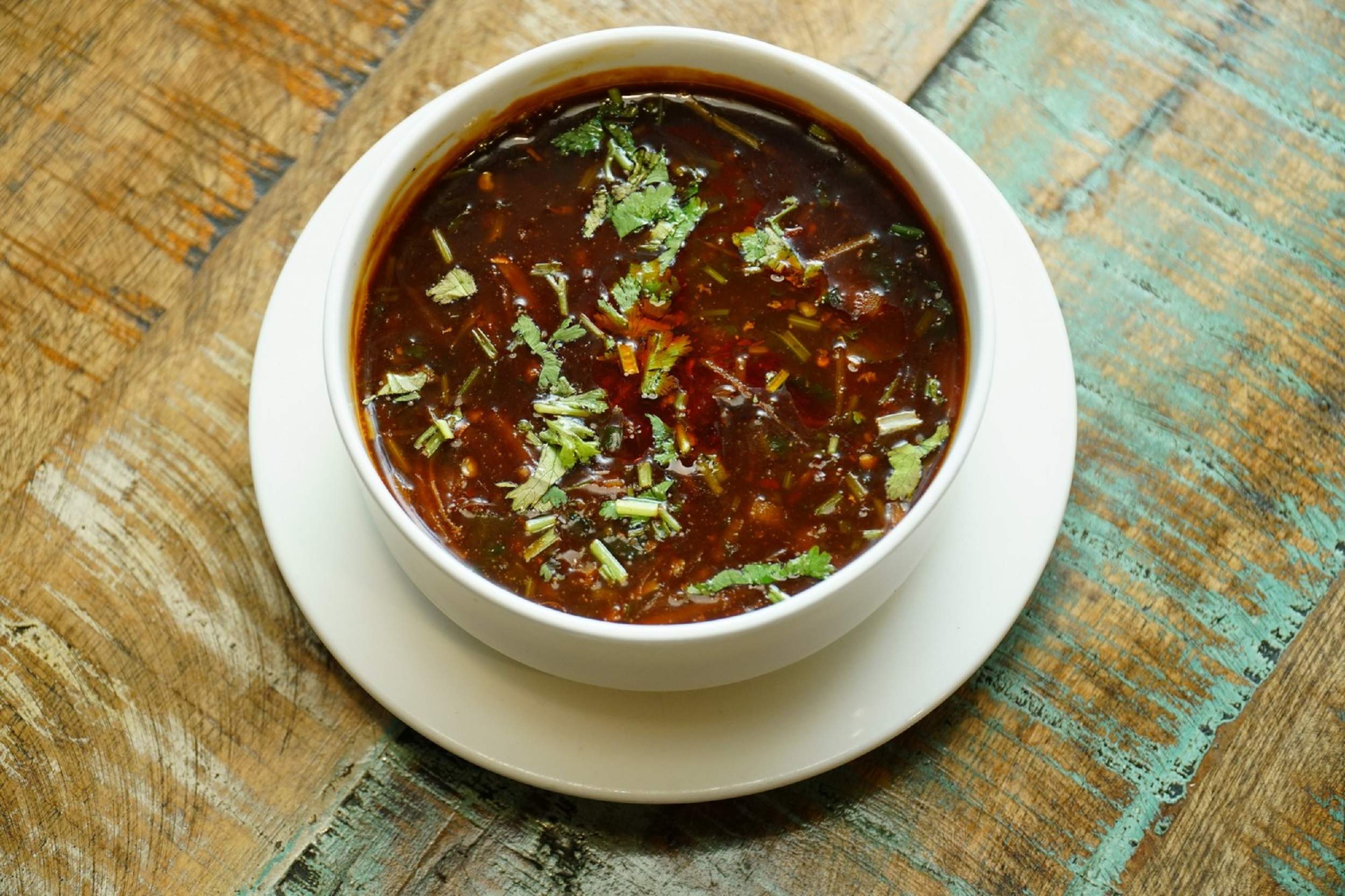 Order Hot and Sour Soup food online from Kitchen O China store, Jersey City on bringmethat.com