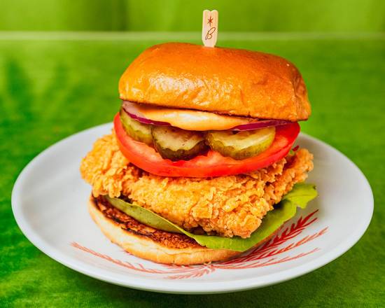 Order Fried Chicken Sandwich food online from Beverly Hills Burger Bungalow store, West Hills on bringmethat.com
