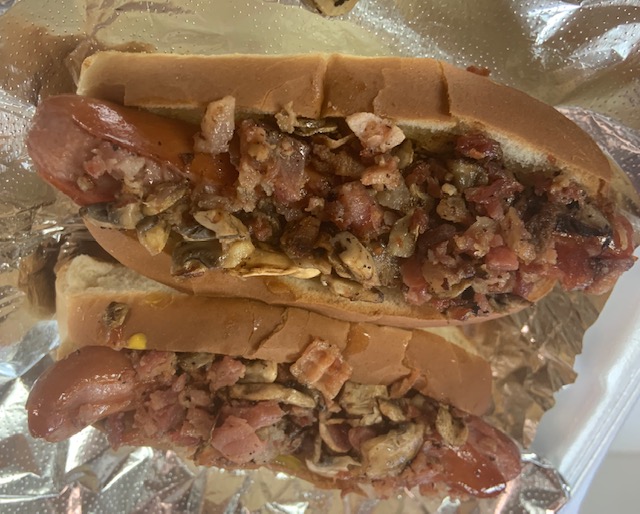 Order Hot Dog food online from Papa Jays Pizzeria store, Dover on bringmethat.com
