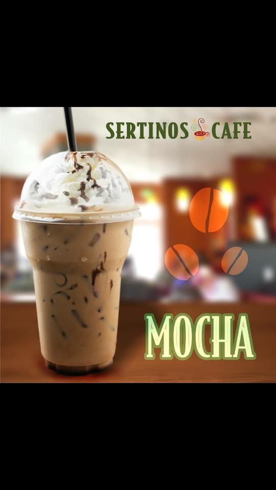 Order Mocha Frappe food online from Sertinos Coffee store, Bastrop on bringmethat.com