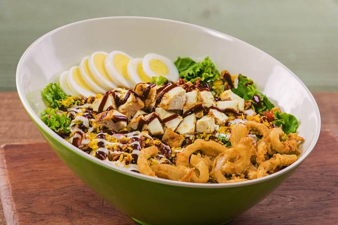 Order BBQ Chicken Ranch Salad food online from Farmer Boys store, Victorville on bringmethat.com