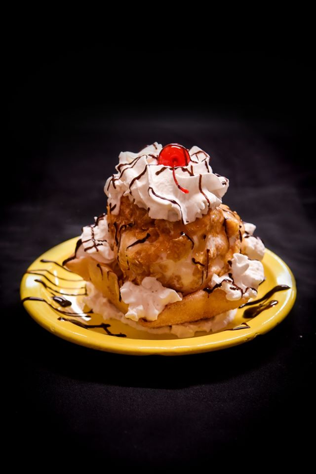 Order DE2. Fried Ice Cream food online from Asaka Sushi store, Cleburne on bringmethat.com