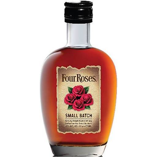 Order Four Roses Small Batch Bourbon (50 ML) 139041 food online from Bevmo! store, San Diego on bringmethat.com