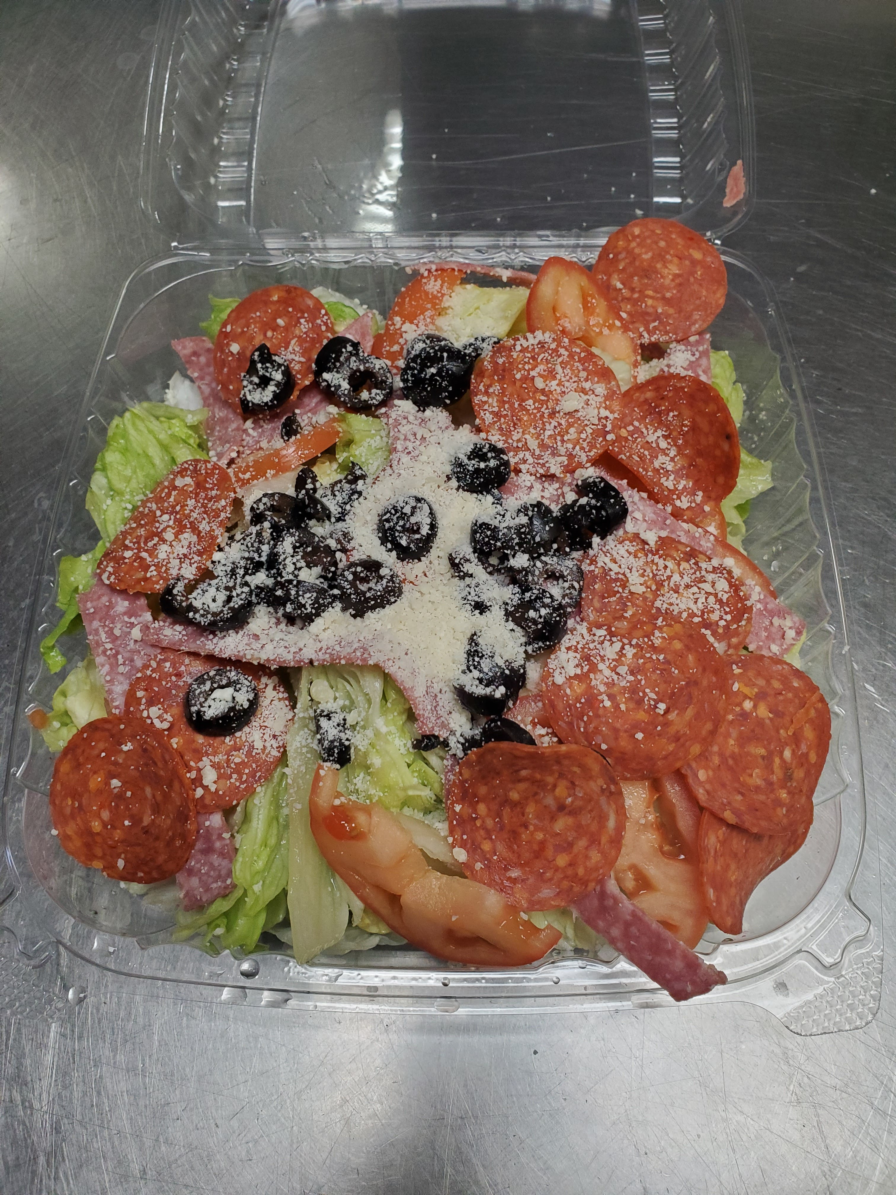 Order Antipasto Salad - Salad food online from Pizza Cucina store, Oswego on bringmethat.com