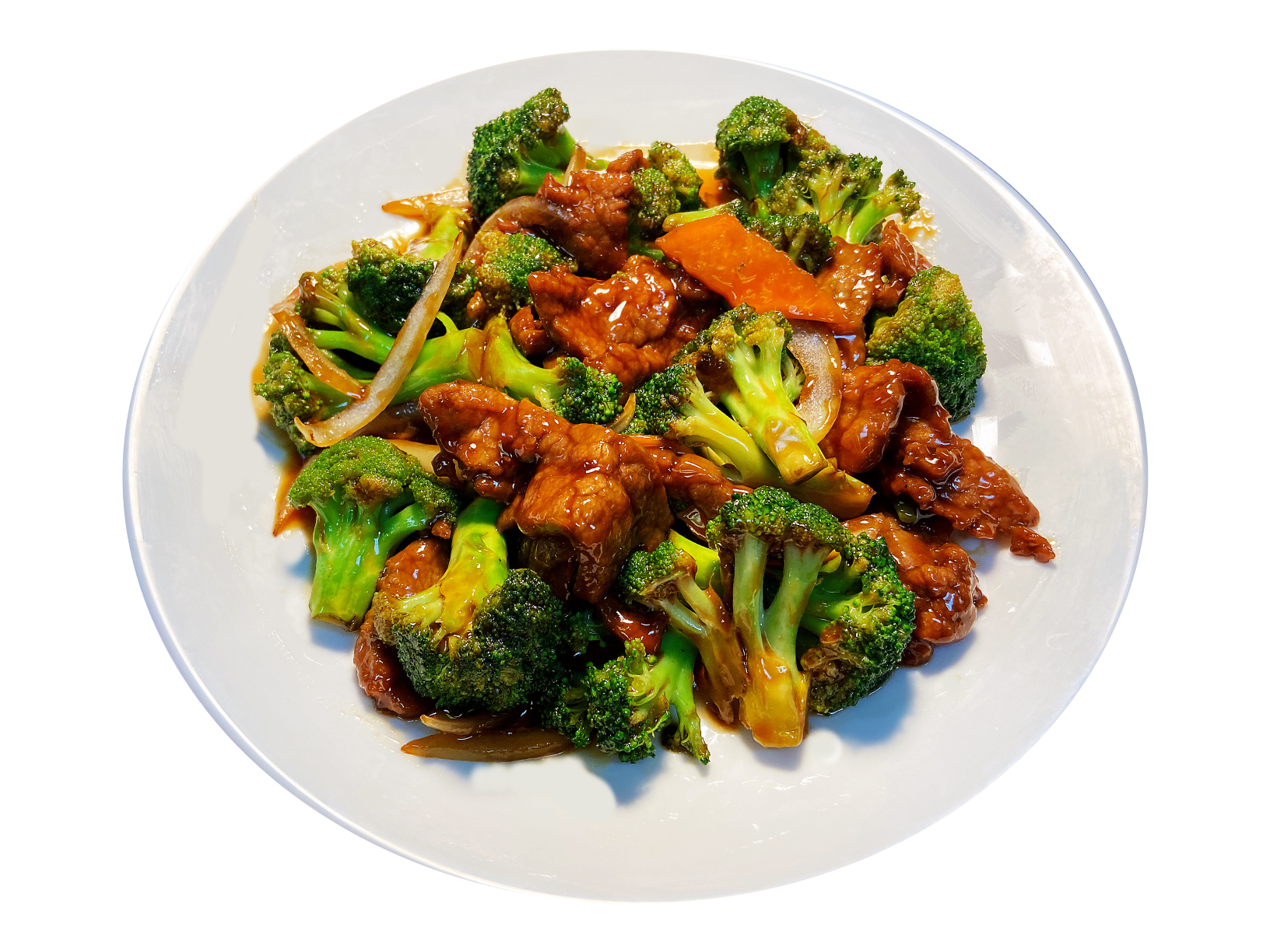 Order Beef with Broccoli food online from Orange & Chicken store, Des Plaines on bringmethat.com