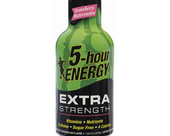 Order 5-Hour Energy Strawberry Watermelon 1.93 oz food online from Raley'S store, South Lake Tahoe on bringmethat.com