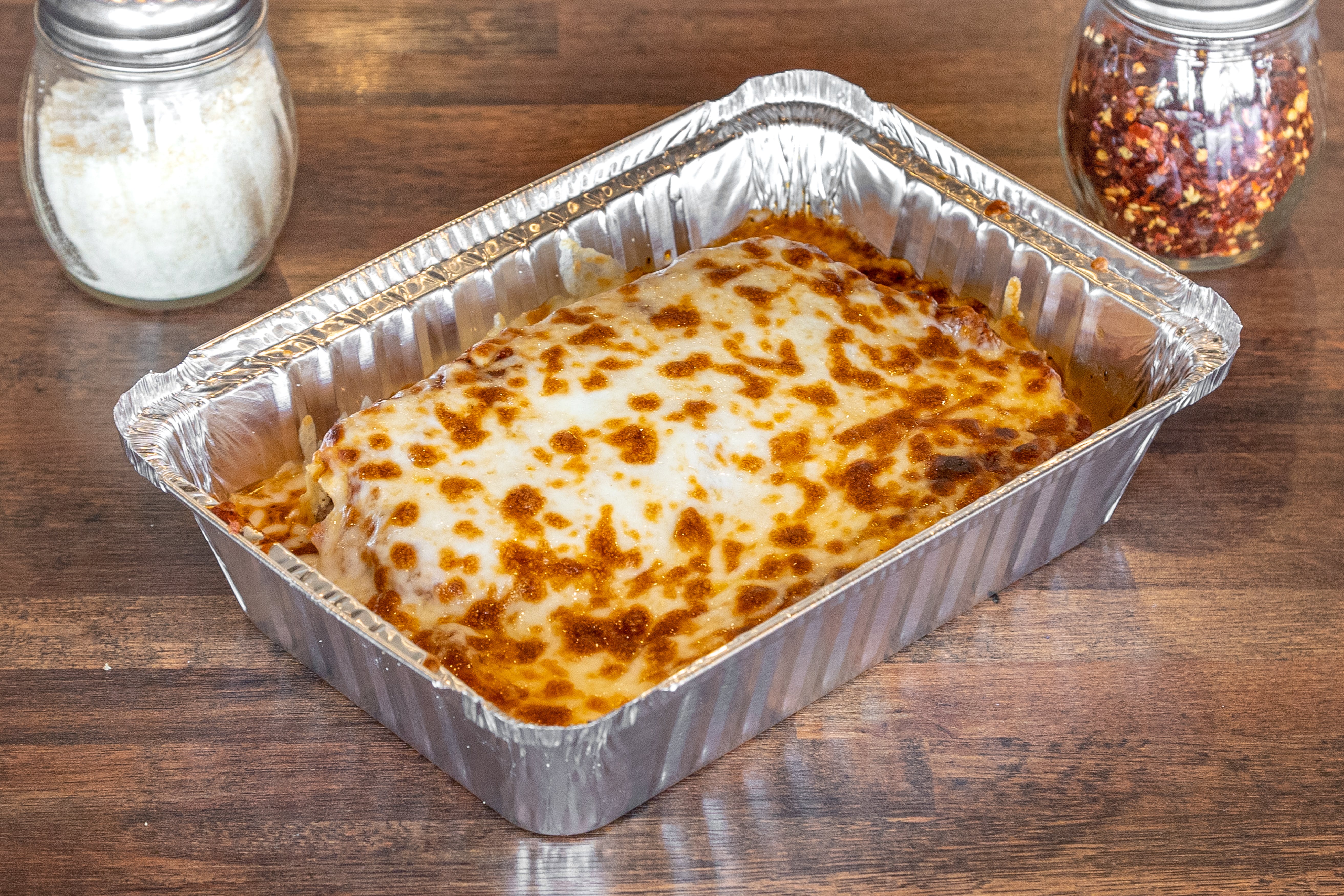 Order Baked Meat Lasagna - Pasta food online from Ny Pizza Factory store, Northridge on bringmethat.com