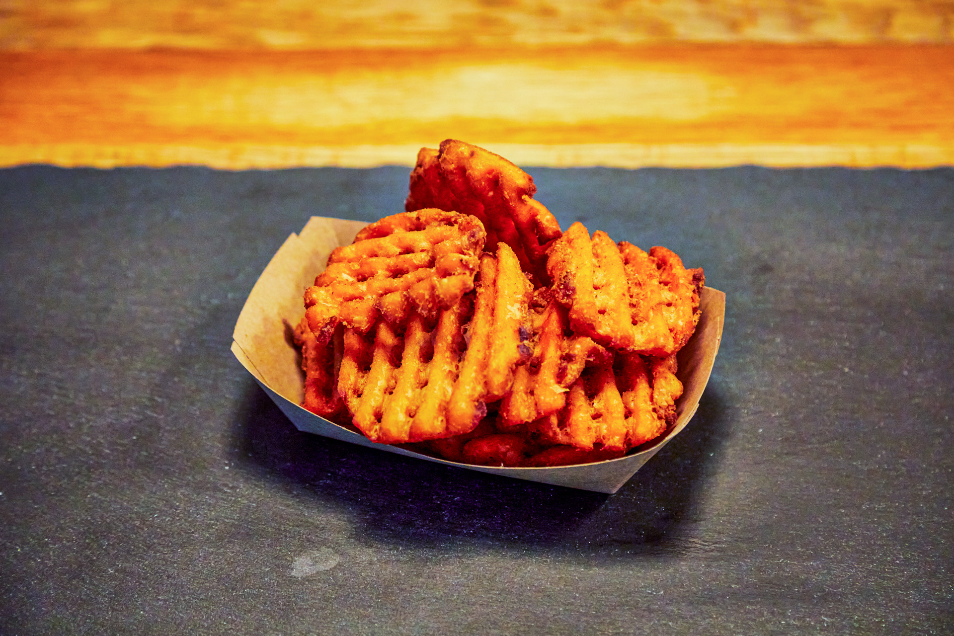 Order Sweet Potato Waffle Fries food online from Creamline store, New York on bringmethat.com