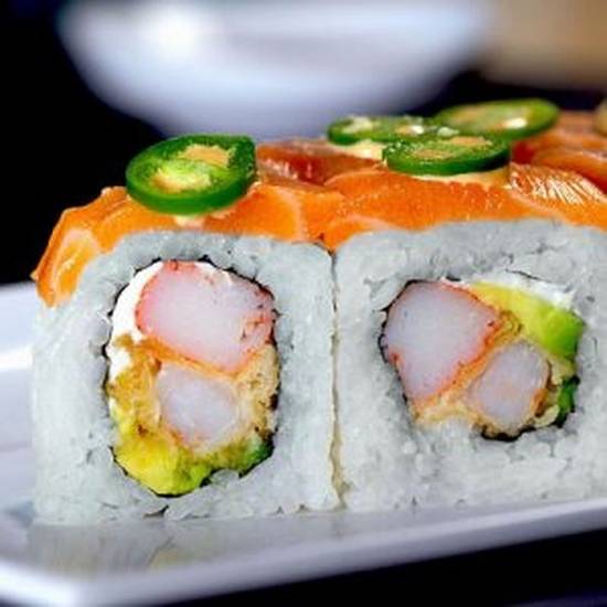 Order KANKI ROLL food online from Kumori Sushi & Teppanyaki - Ridge View Center store, Mcallen on bringmethat.com