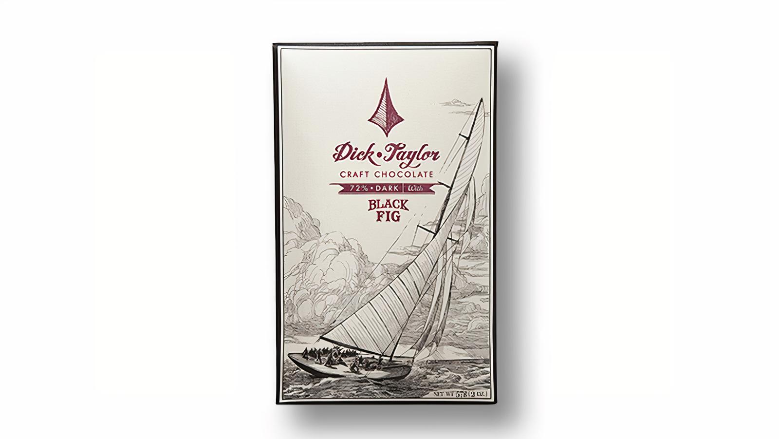 Order Dick Taylor Chocolate Black Fig 72% Dark food online from Fine Chocolate Club store, San Francisco on bringmethat.com