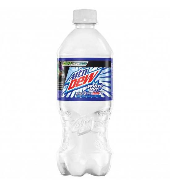 Order Mountain Dew White Out Smooth Citrus Dew food online from Deerings Market store, Traverse City on bringmethat.com