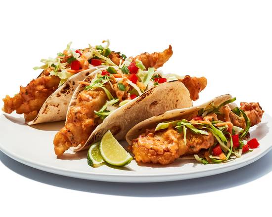 Order Fish Tacos Fried food online from Hooters store, Manchester on bringmethat.com
