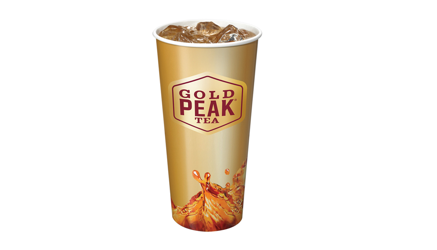 Order Gold Peak® Real Brewed Sweet Tea food online from Frisch's Big Boy store, Olde West Chester on bringmethat.com