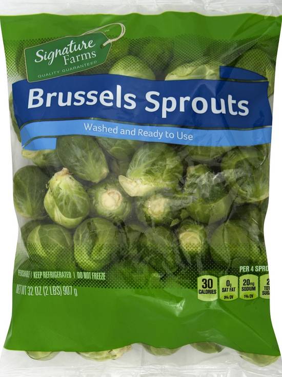 Order Signature Farms · Brussels Sprouts (32 oz) food online from Safeway store, Dixon on bringmethat.com
