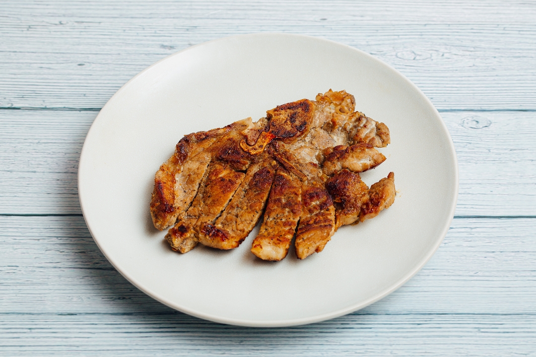 Order Side Pork Chop food online from B Nutritious store, Fountain Valley on bringmethat.com