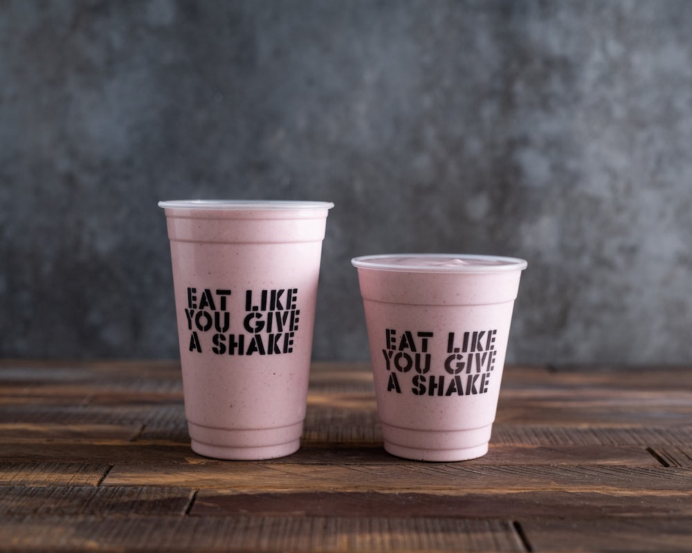 Order Strawberry Shake food online from Stand-Up Burgers store, Chicago on bringmethat.com
