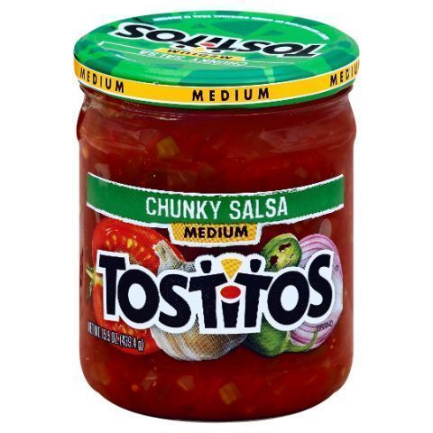 Order Tostitos Medium Salsa 15.5oz food online from 7-Eleven store, Los Angeles on bringmethat.com