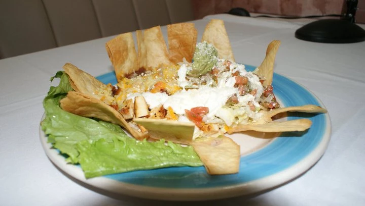 Order Taco Salad food online from El Salvador Restaurant store, Baltimore on bringmethat.com