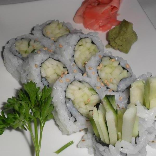 Order Cucumber Cut Roll food online from Ken of Japan store, Simi Valley on bringmethat.com