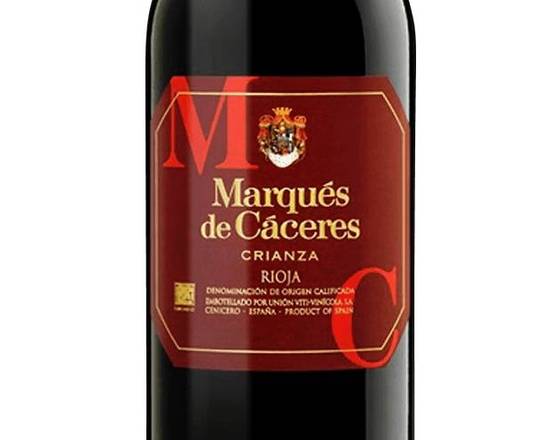 Order marques de caceres RIOJA 750ML food online from House Of Wine store, New Rochelle on bringmethat.com