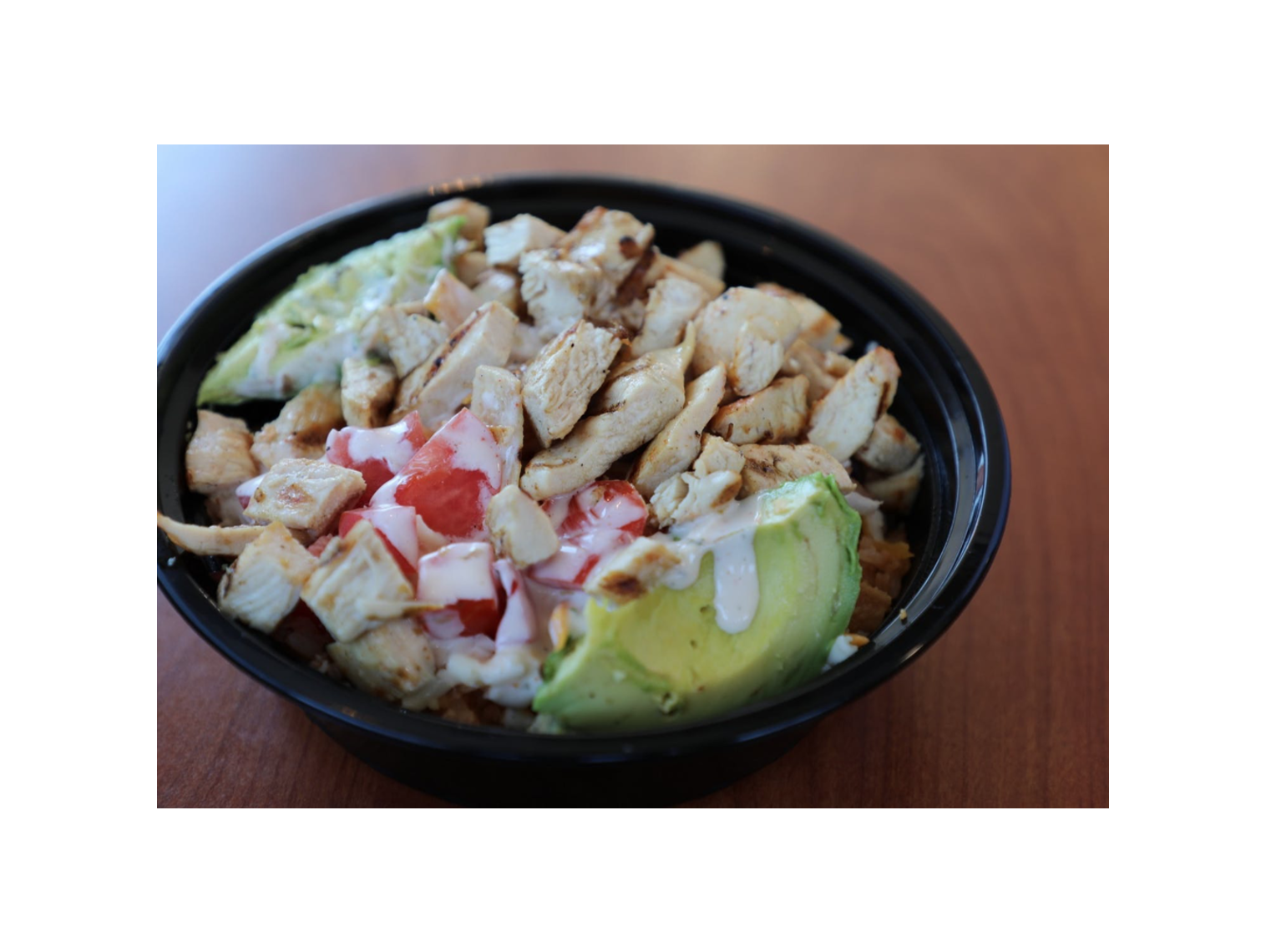 Order Spicy Ranch Chicken Bowl food online from Norm Famous Burgers store, Whittier on bringmethat.com