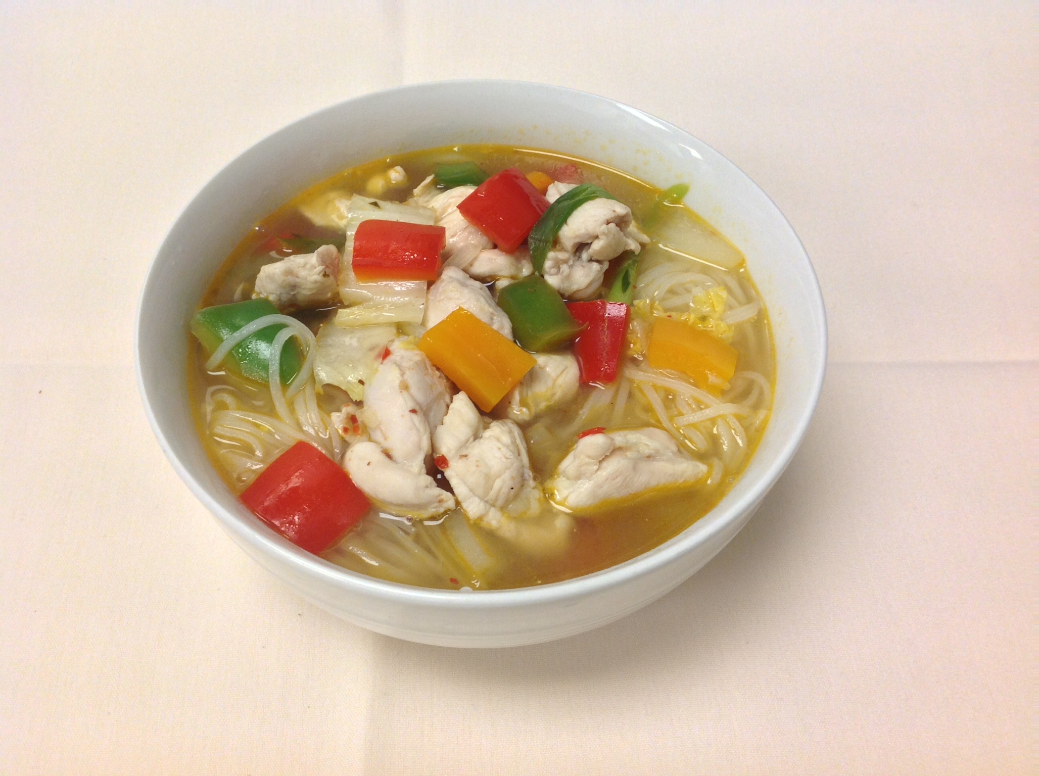 Order 68. Tom Yum Noodle food online from Nine classic thai cuisine store, Chicago on bringmethat.com