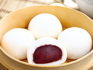 Order Red bean paste bun豆沙包 food online from Sushi Osaka store, Ithaca on bringmethat.com