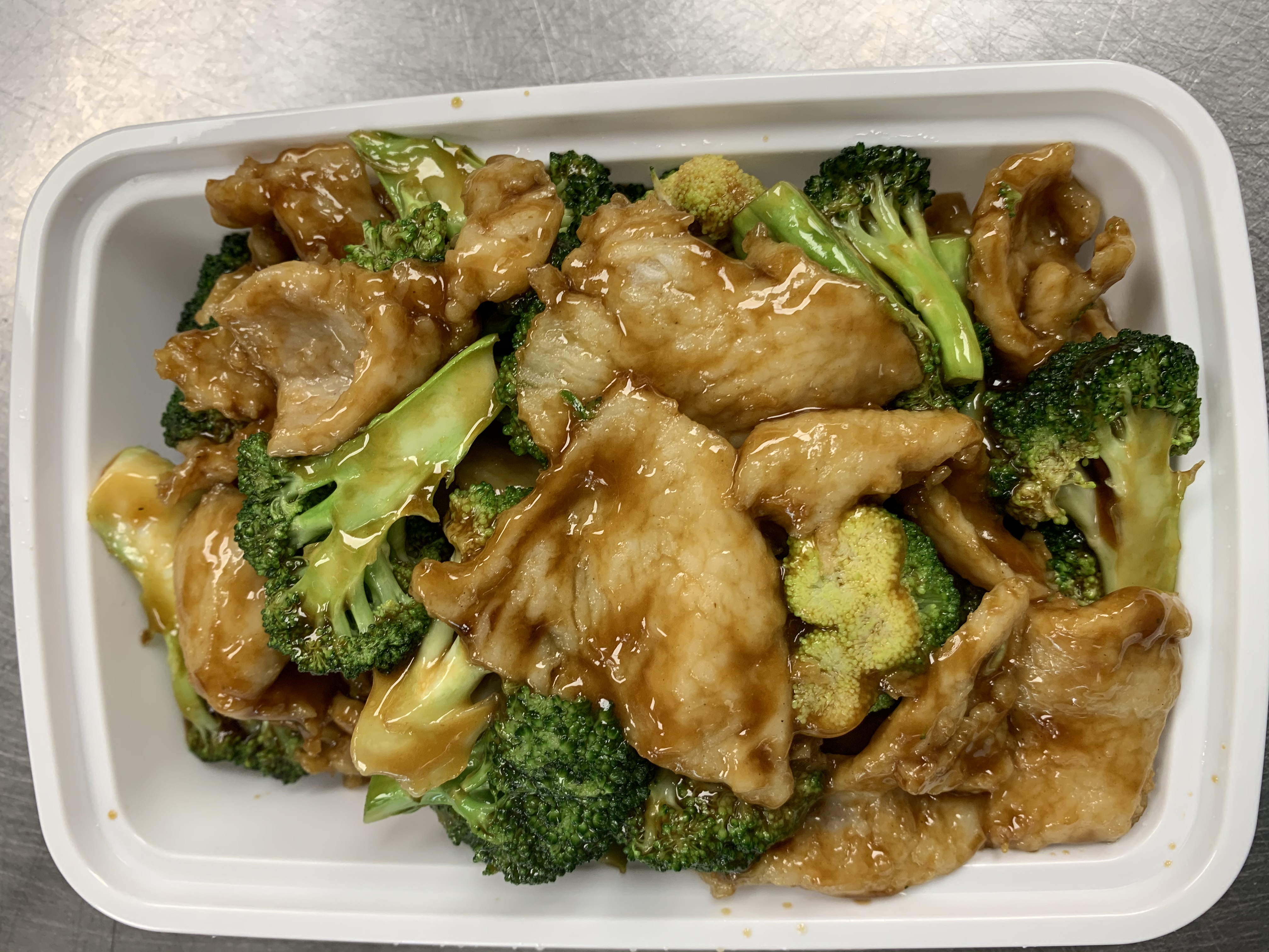 Order 61. Chicken with Broccoli food online from New Jumbo Taste store, New Hyde Park on bringmethat.com