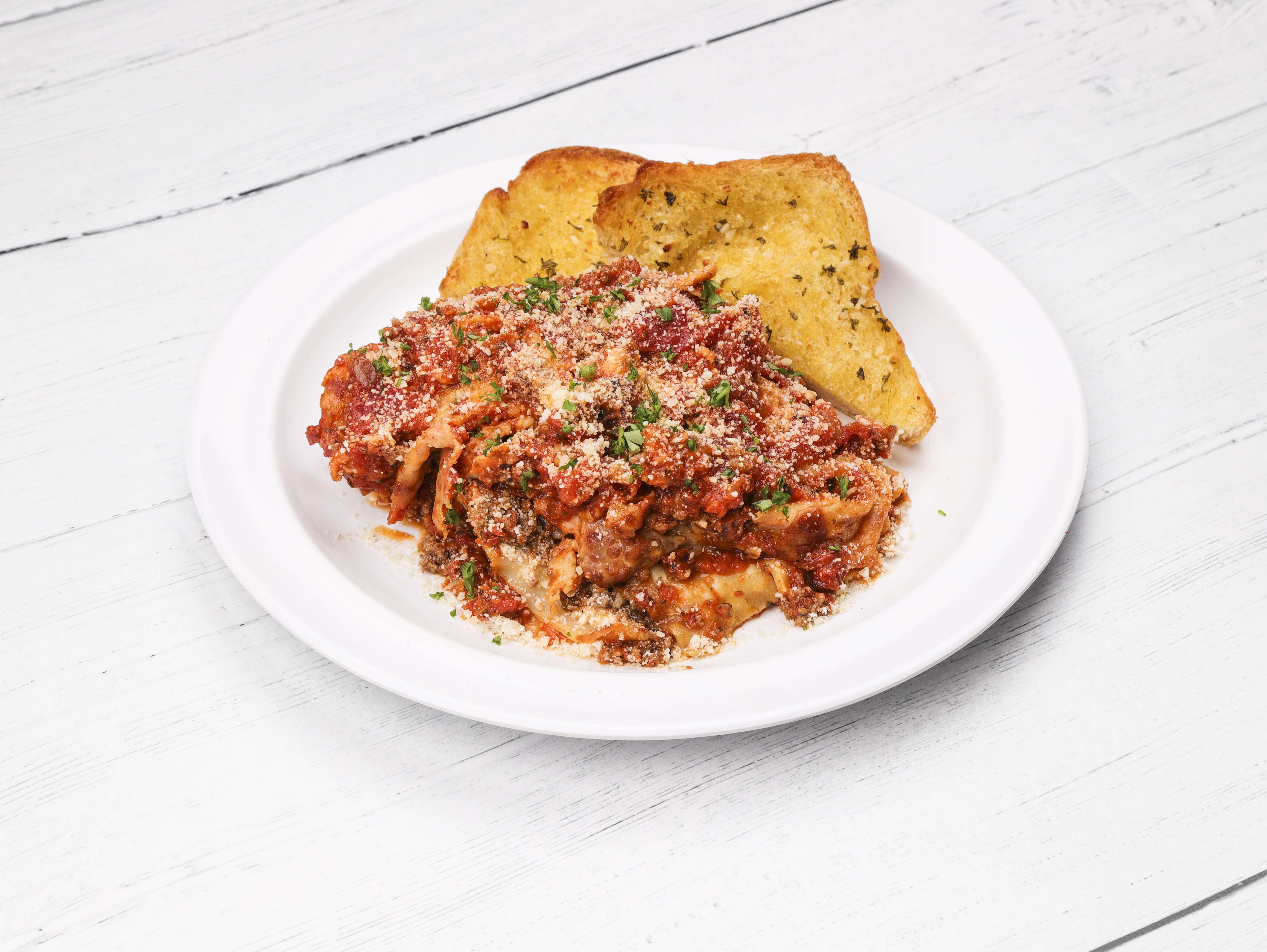 Order Meat Lasagna food online from Capers store, Toledo on bringmethat.com