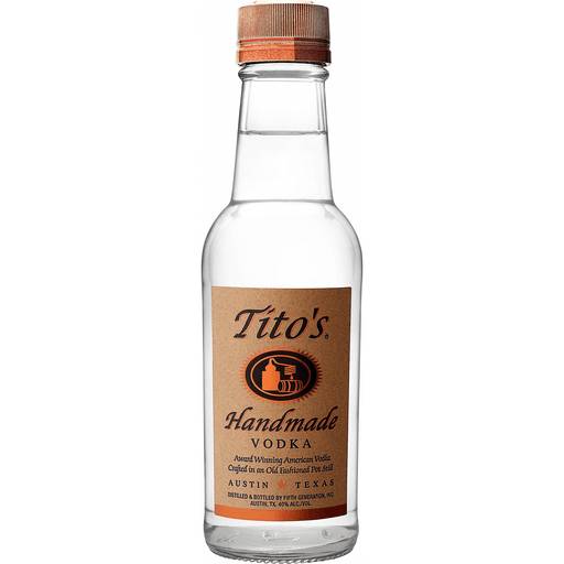 Order Tito's Handmade Vodka (200 ML) 99814 food online from BevMo! store, Citrus Heights on bringmethat.com