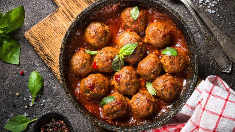 Order Homemade Meatballs food online from Planet Earth Salad store, Detroit on bringmethat.com