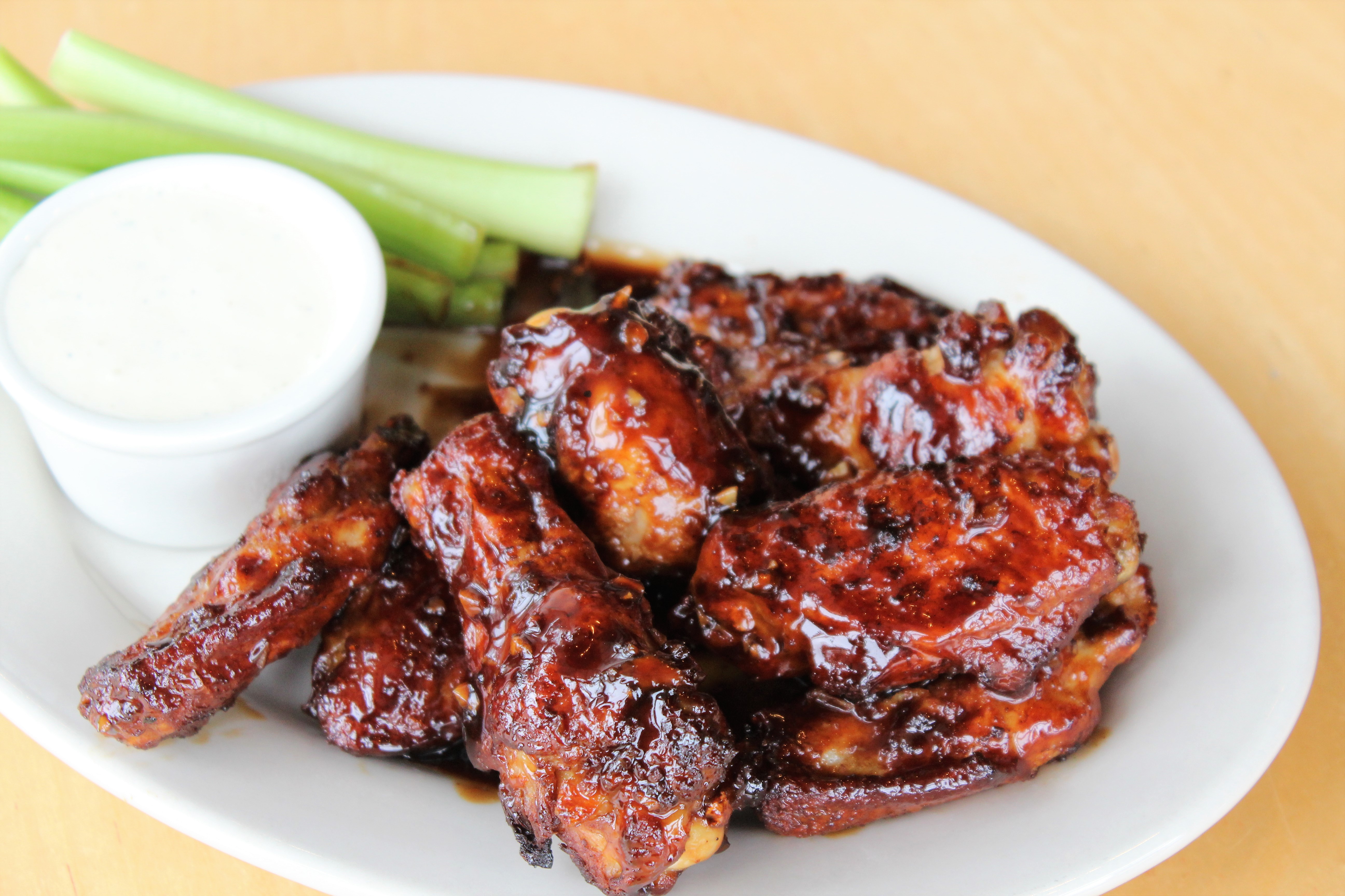 Order Traditional Bone-In Wings food online from The Roman Candle Pizzeria store, Middleton on bringmethat.com