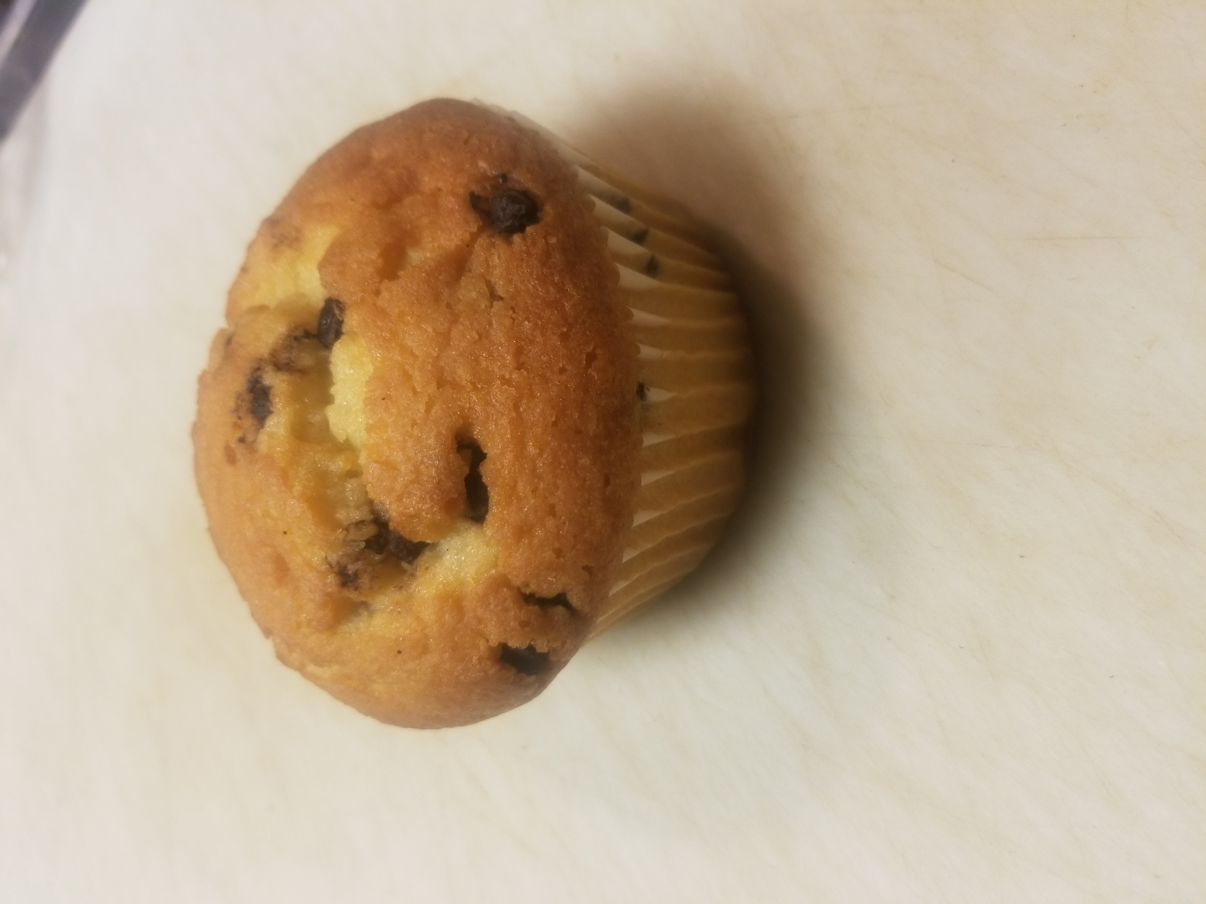 Order Chocolate Chip Muffin food online from John & Mr. B Kitchen store, Jersey City on bringmethat.com
