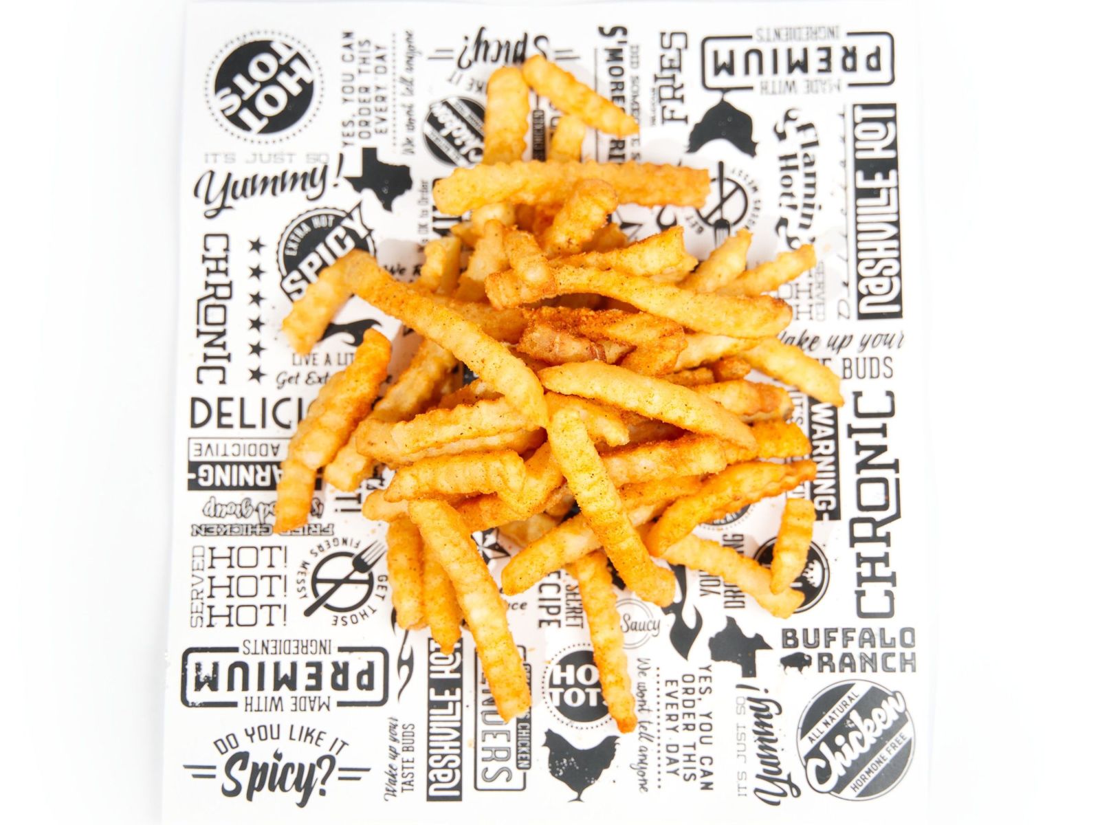 Order Crinkle Fries - Regular food online from Urban Bird Hot Chicken store, Katy on bringmethat.com