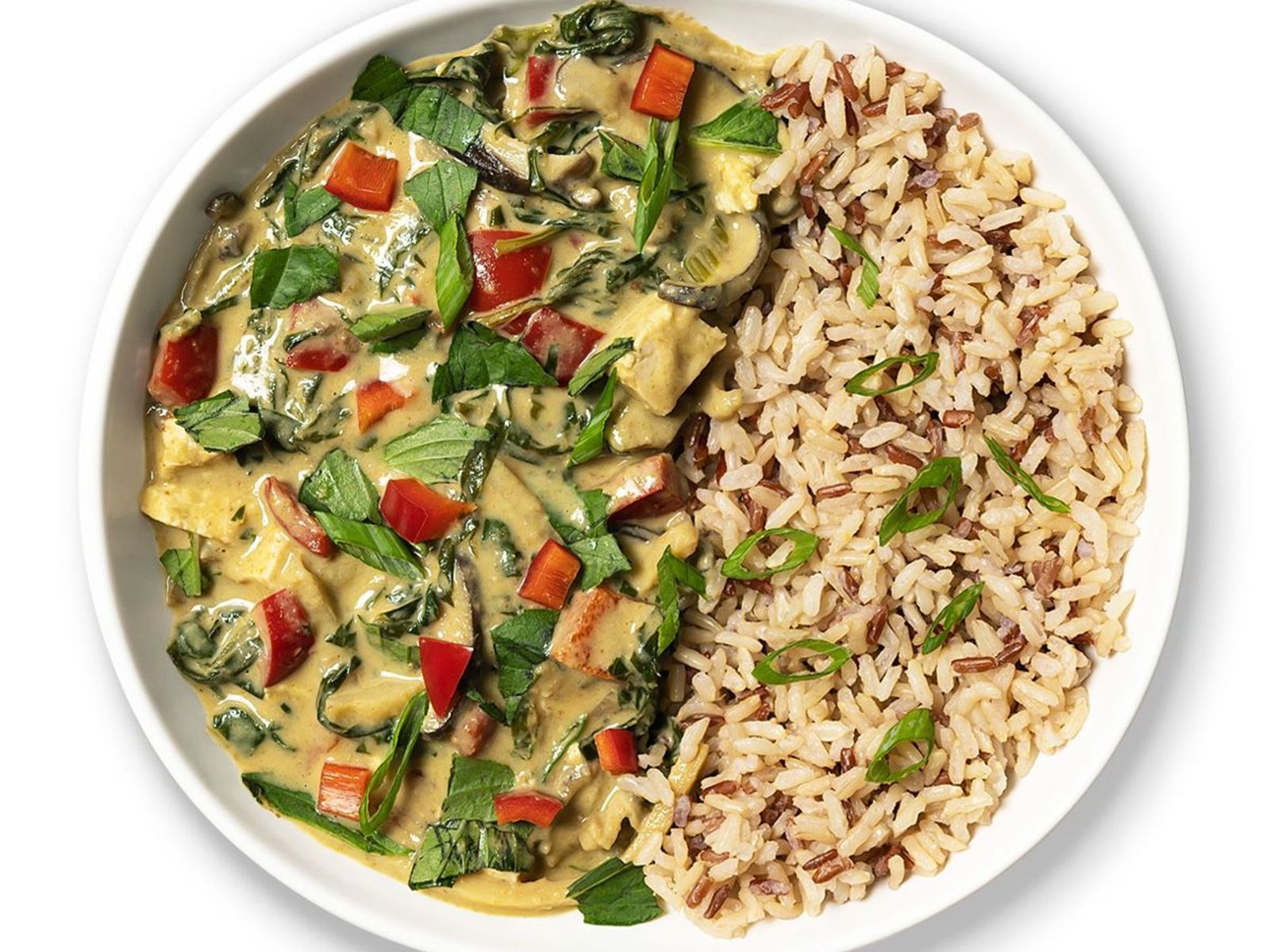Order Thai Green Curry Bowl food online from Elephant Plate store, Millburn on bringmethat.com