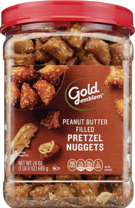Order Gold Emblem Peanut Butter Filled Pretzel Nuggets food online from Cvs store, FARGO on bringmethat.com