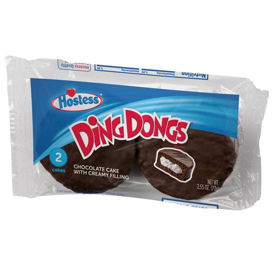 Order Hostess Single-Serve Chocolate Ding Dongs food online from Pepack Sunoco store, Peapack on bringmethat.com