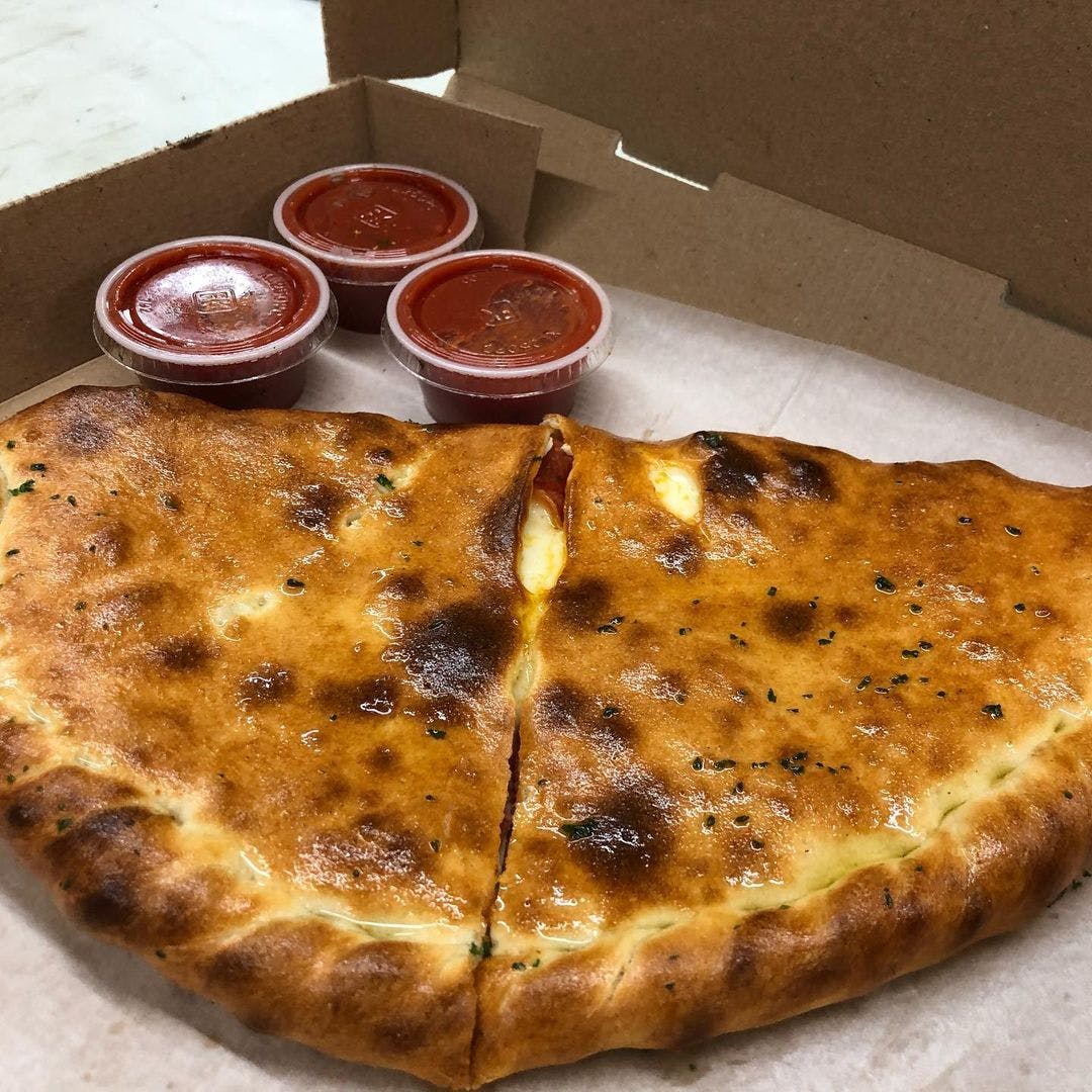 Order Cheese Calzone - Calzone food online from Pizza Casbah store, Fort Collins on bringmethat.com