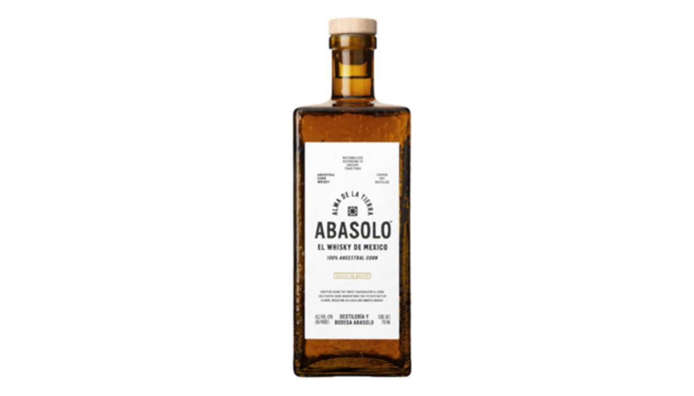 Order Abasolo Ancestral Corn Mexican Whisky 750ml Bottle food online from Circus Liquor store, Los Angeles on bringmethat.com
