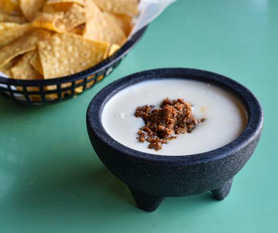 Order Queso Chorizo + Chips food online from Barrio store, Cleveland Heights on bringmethat.com