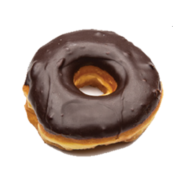 Order Chocolate Raised Donut food online from Randy Donuts store, Bakersfield on bringmethat.com