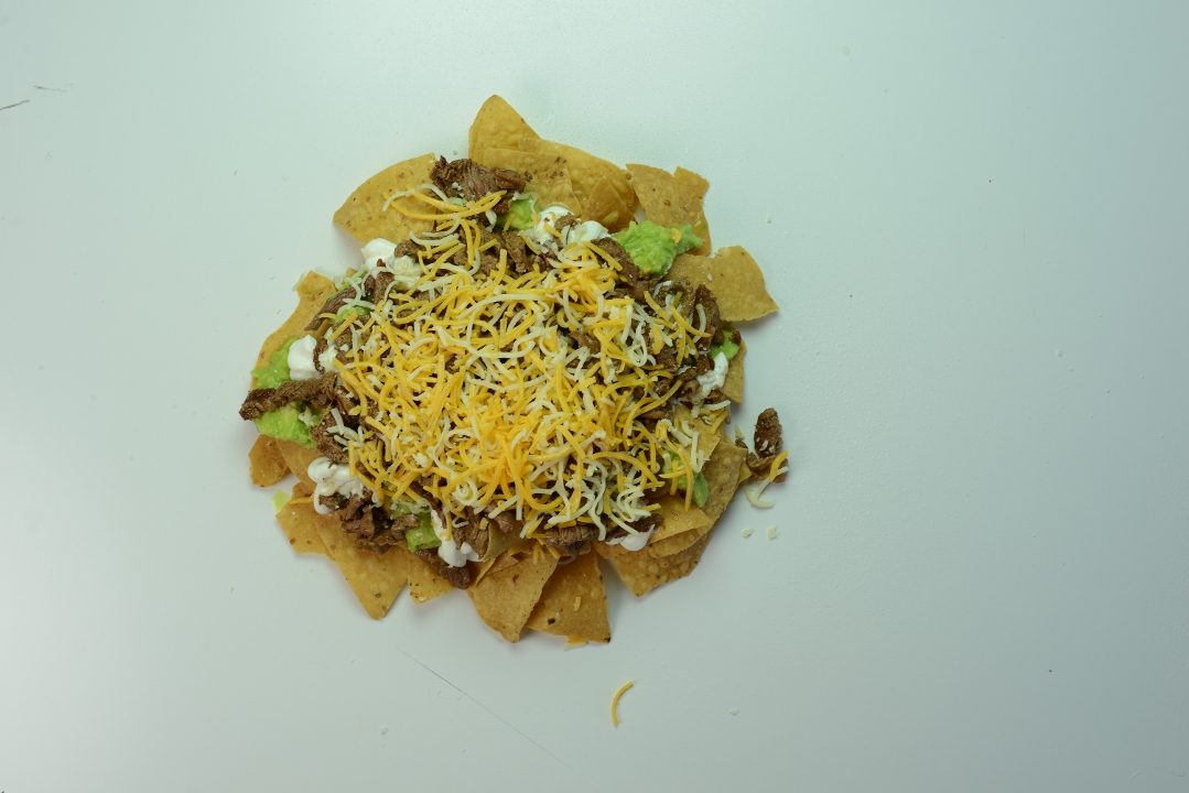 Order Small Carne Asada Chips food online from Tacos El Paisa store, San Diego on bringmethat.com