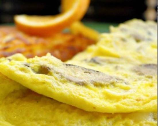 Order Wild Mushroom Omelet food online from Snow City Cafe store, Anchorage on bringmethat.com