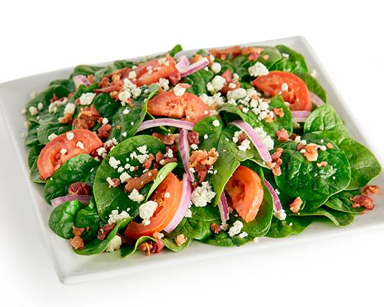 Order Tomato Spinach Salad food online from Pizza Guys store, Cameron Park on bringmethat.com