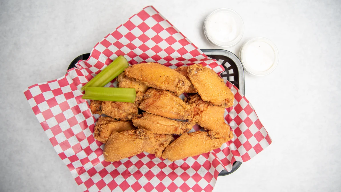 Order Chicken Wing Basket food online from Red Crab Juicy Seafood store, Cleveland on bringmethat.com