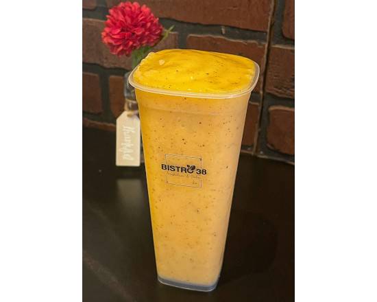 Order Mango Passion Fruit  Smoothie food online from Bistro 38 store, Oklahoma City on bringmethat.com