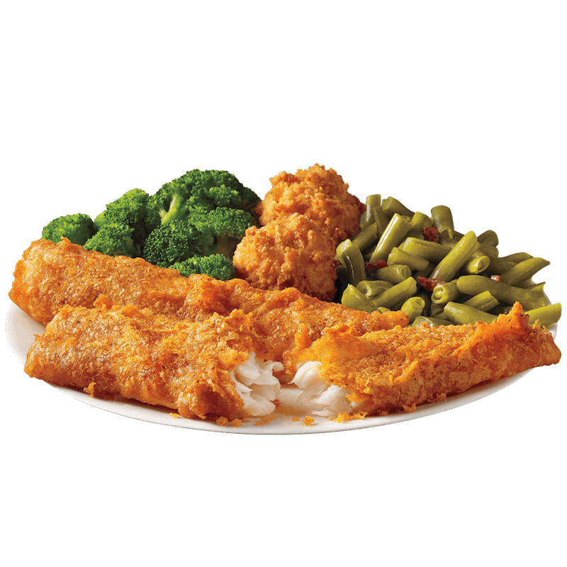 Order 2 Piece Batter Dipped Fish Meal food online from Captain D's Seafood store, Columbia on bringmethat.com