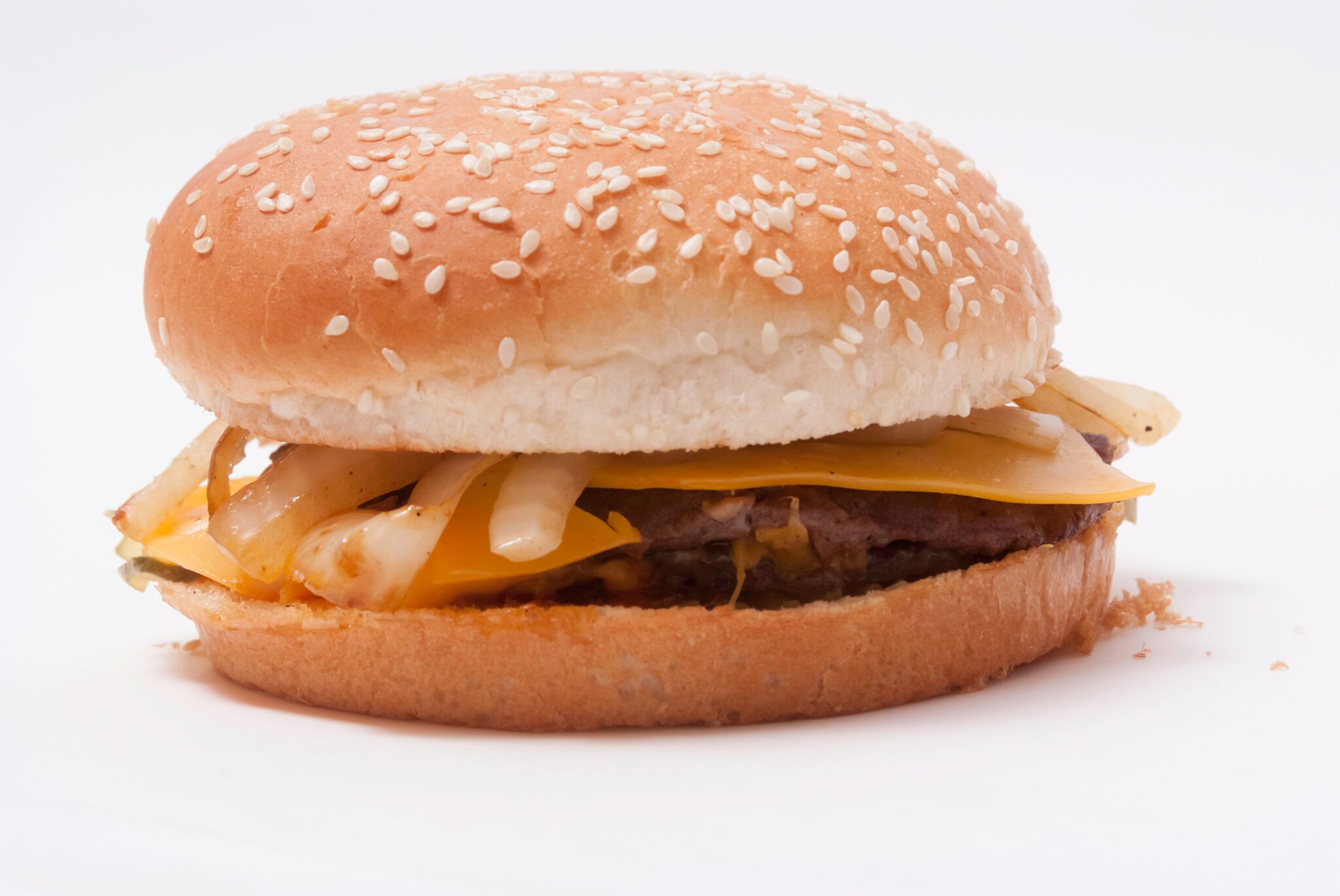 Order Double Cheese Burger food online from Rudy's Grill store, Summit Argo on bringmethat.com
