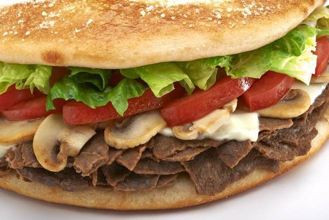 Order Large Steak and Cheese Sub food online from Hungry Howie's store, Summerfield on bringmethat.com