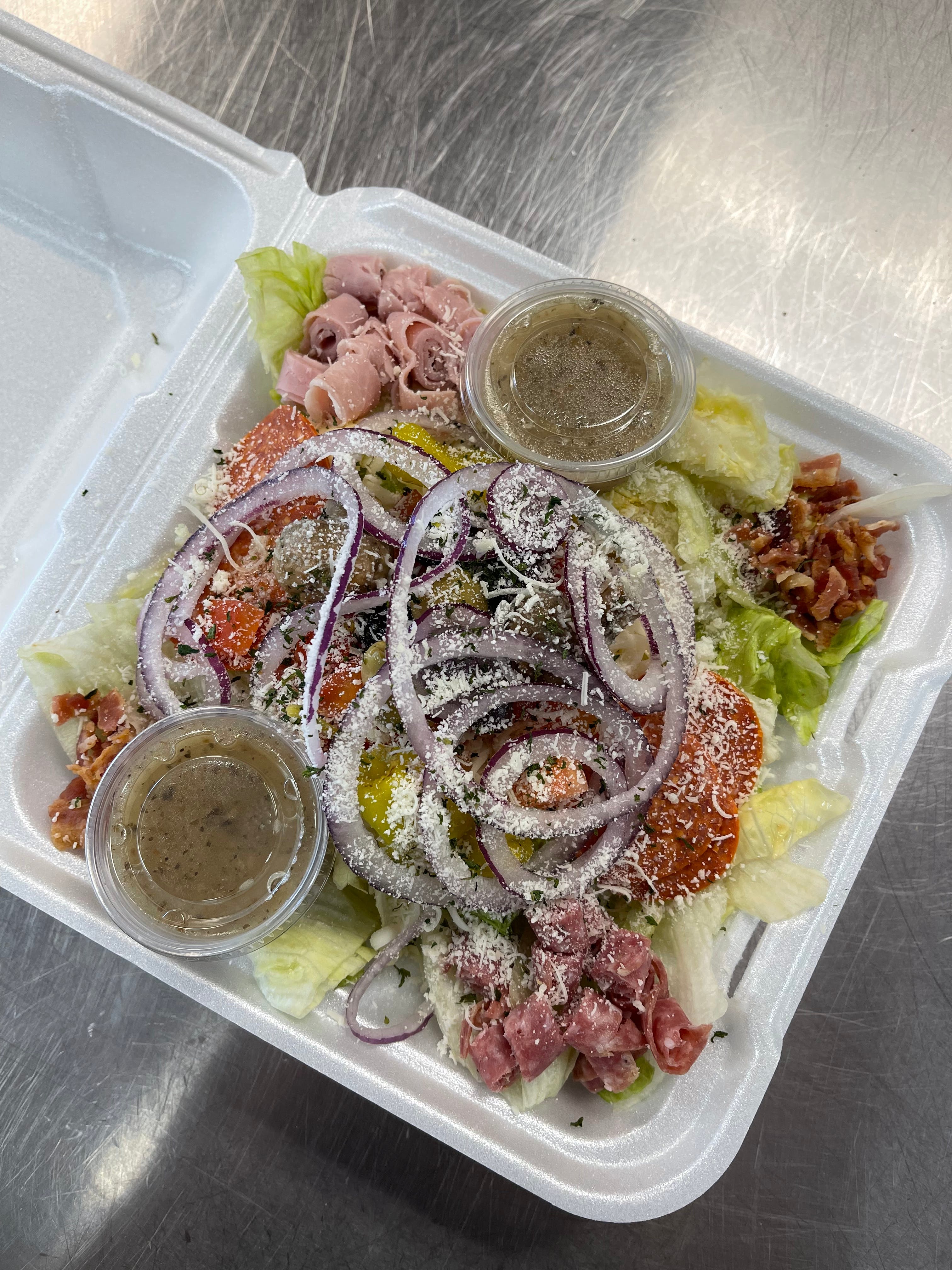 Order Antipasto Salad - Half food online from Dolce To-Go store, Lake Havasu City on bringmethat.com
